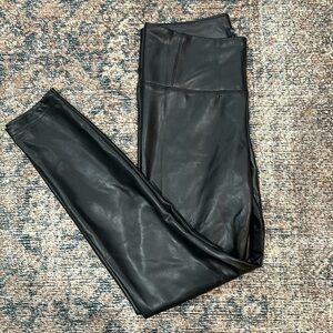 Rachel Zoe Black Faux Leather Leggings